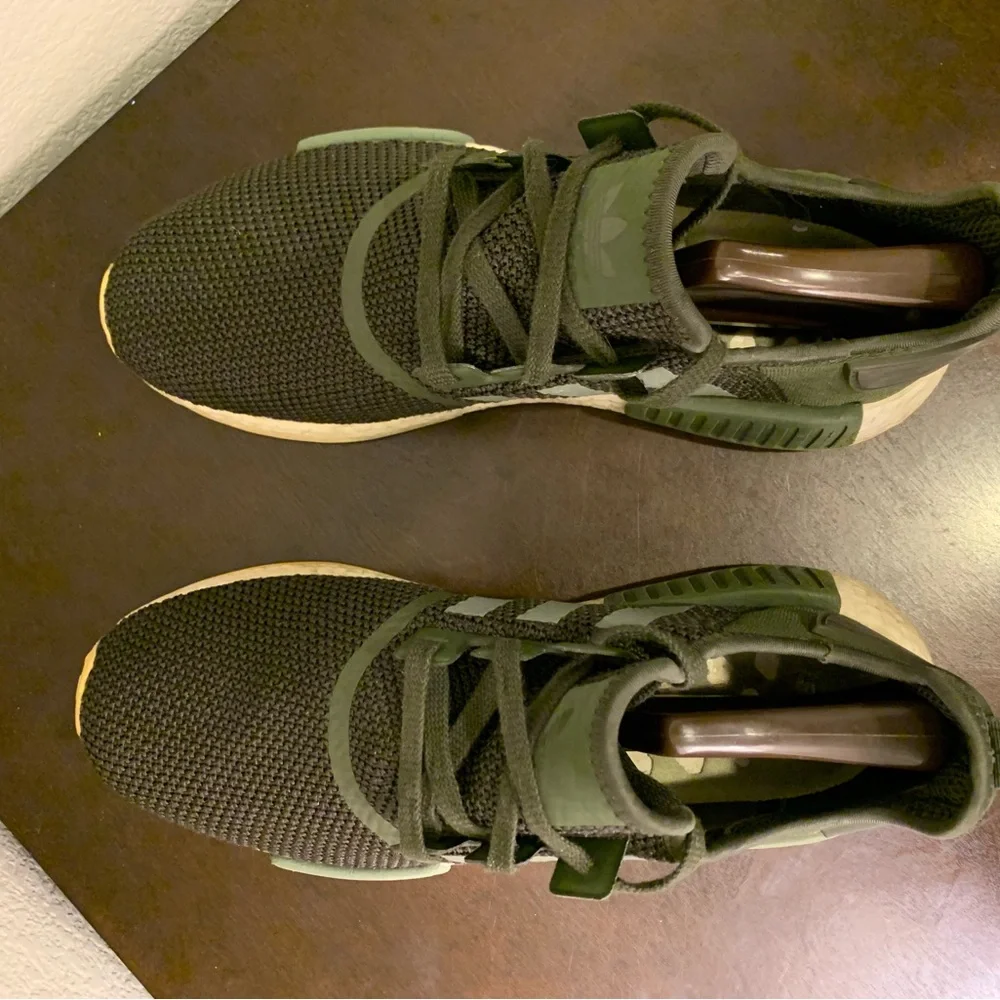 Adidas Boost NMD R1 Night Cargo sneakers green Shoes Athletic Men's Size 11.5